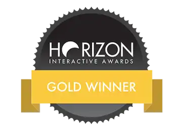 Horizon Award Gold Awards Winner badge