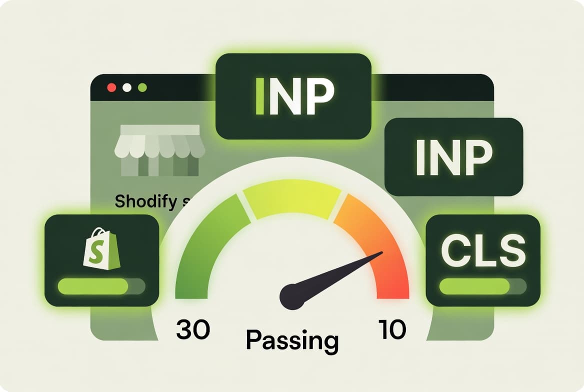 Shopify Core Web Vitals 2026: Fix LCP, INP, and CLS on Your Store