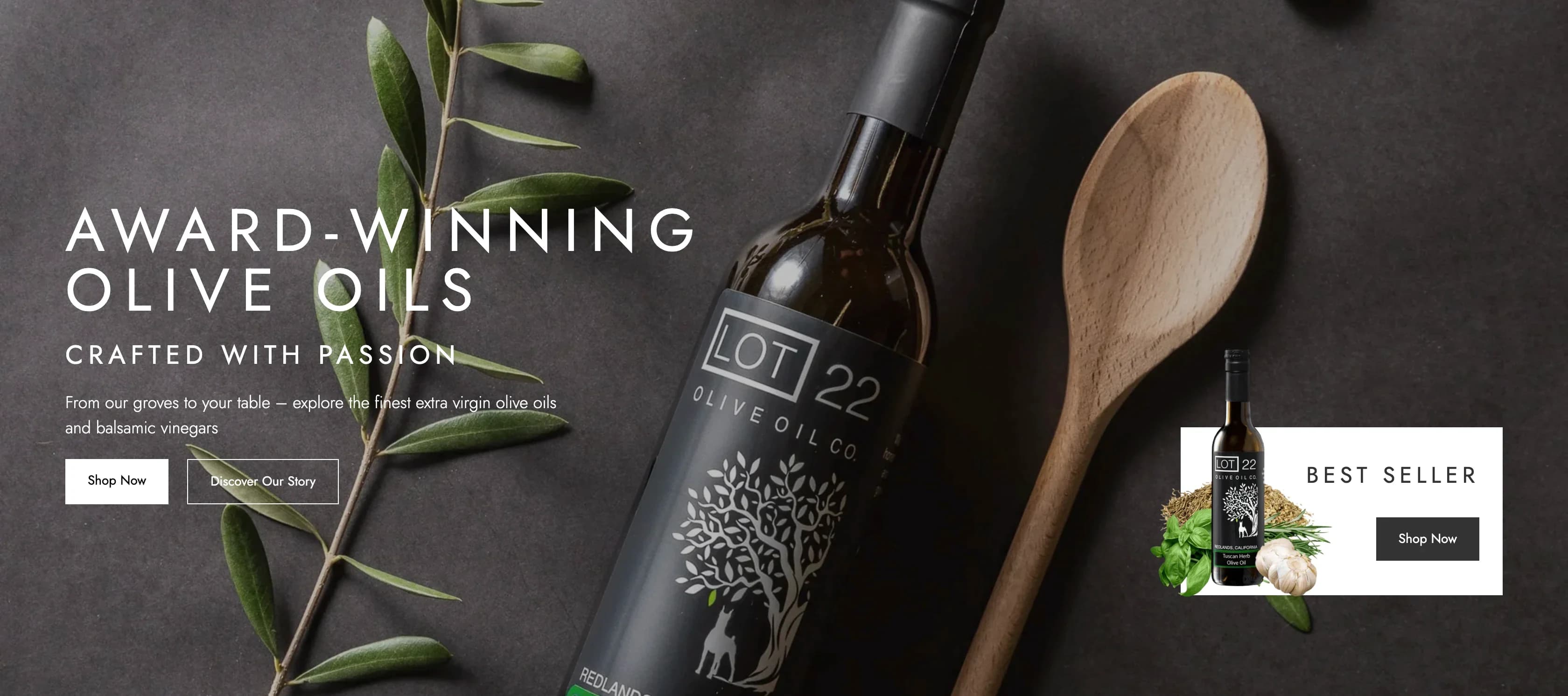 Lot 22 Olive Oil project
