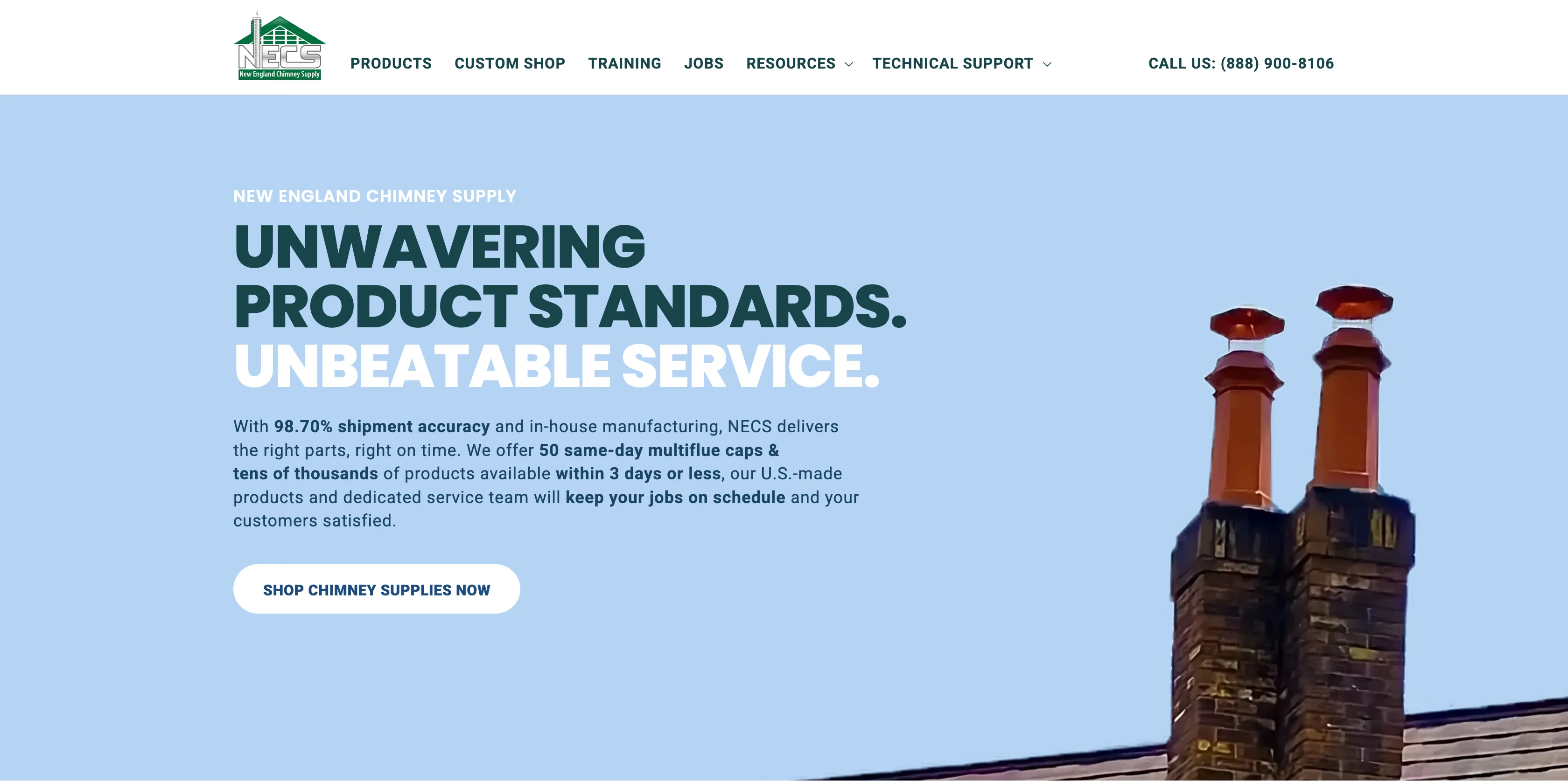 New England Chimney Supply project